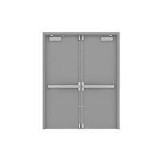 2 hours modern external exterior house front entry fire resistant steel metal door